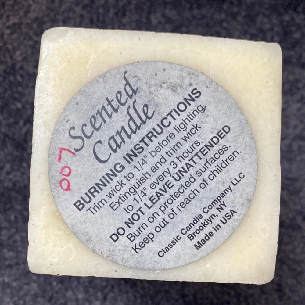 Sheffield Home Sugared Pear Square Candle